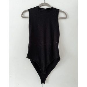 Women's High Neck Sleeveless Bodysuit